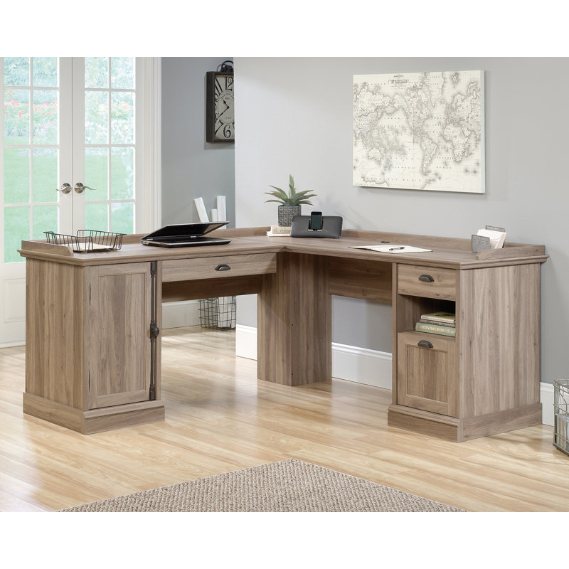 Barrister L Shaped Computer Desk